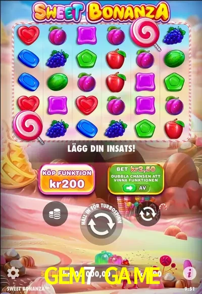 GEM7 GAME — Sweet Bonanza slot | Play on Android APK & iPhone for real money | Pragmatic Play